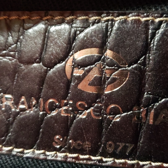 NWT designer crossbody brown leather - Picture 8 of 12